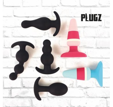 FeelzToys - Plugz Butt Plug Black Nr. 4